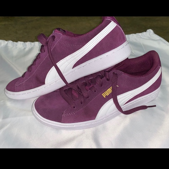 purple puma trainers
